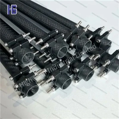 Cysylltiadau Rhwng Tiwbiau Ffibr Carbon