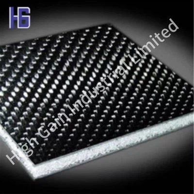 Paneli ffibr carbon gwastad