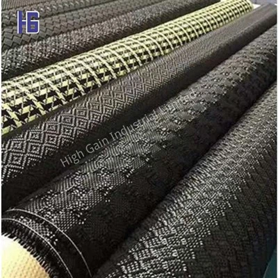 Tecstilau Ffibr Carbon Gwehyddu